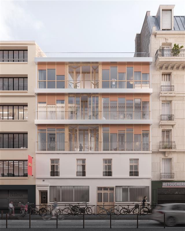 Une nouvelle résidence sobre et vertueuse au 6 rue Richard Lenoir (11ᵉ) 1 Une nouvelle résidence sobre et vertueuse au 6 rue Richard Lenoir (11ᵉ)