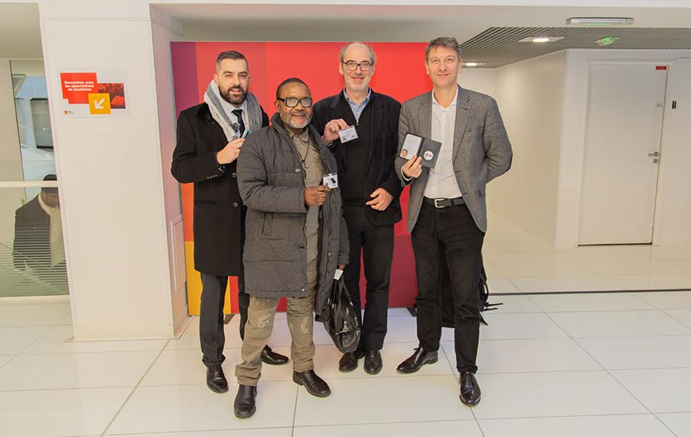 Cérémonie de remise des badges de « garde particulier assermenté » 1 remise badge assermentation paris habitat 2019