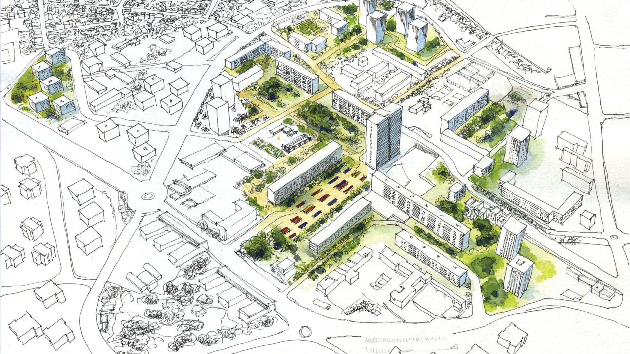 Notre projet stratégique 6 Nouveau programme National de Renouvellement urbain (NPNRU) du quartier du Bois l'Abbé - Champigny