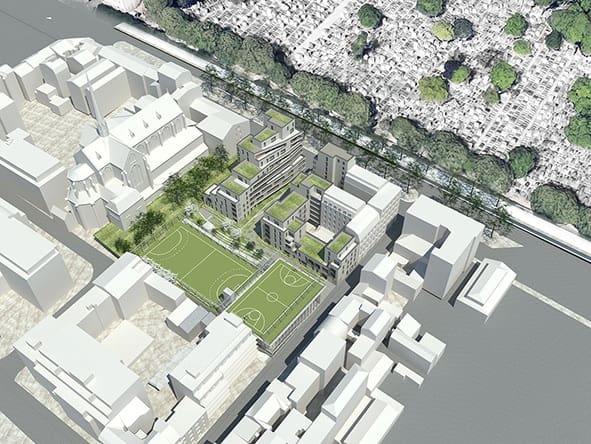 Projet d’aménagement du 49-53 Ménilmontant 2 Ménilmontant