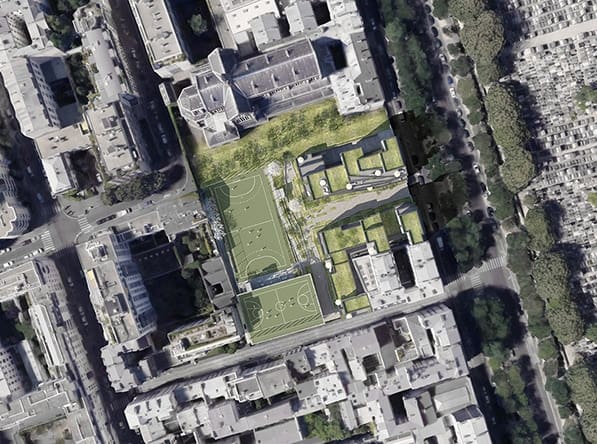 Projet d’aménagement du 49-53 Ménilmontant 3 Perpectives du projet d'aménagement du 49-53 Ménilmontant