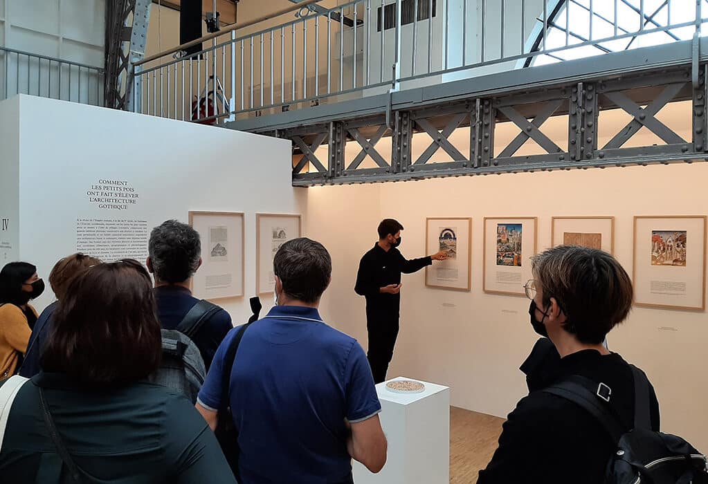 Campus Managers 2021 - Cap sur le projet stratégique « Paris Habitat 2030 » 1 visite au pavillon de l'arsenal lors du campus managers 2021