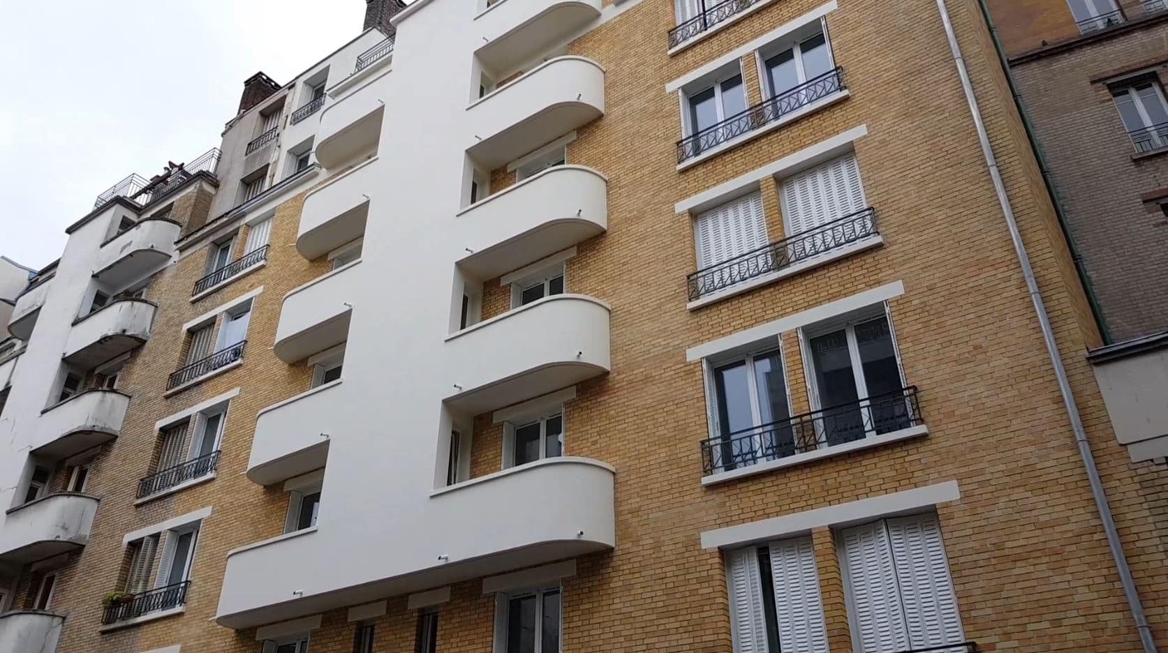 Comment Paris Habitat permet à ses locataires une maitrise des dépenses énergétiques 2 façade rénovée de la résidence daubenton