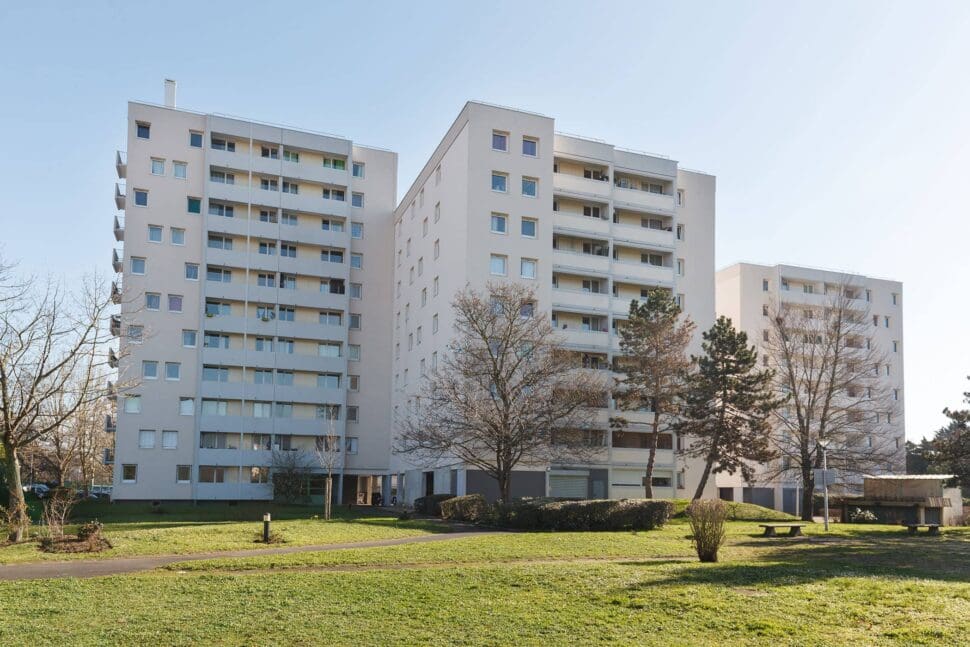 Limeil-Brévannes, un projet de réhabilitation porté sur l'amélioration du cadre de vie (94) 5 Vue d'ensemble résidence Limeil Brévannes