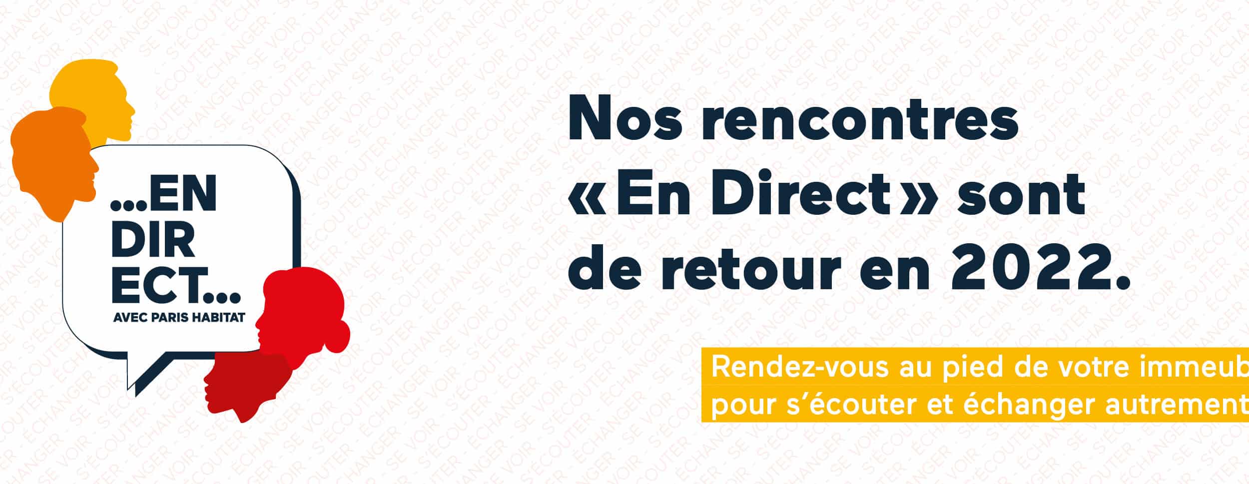 La nouvelle saison des rencontres En Direct est lancée 1 WEB ENDIRECT 1440X465