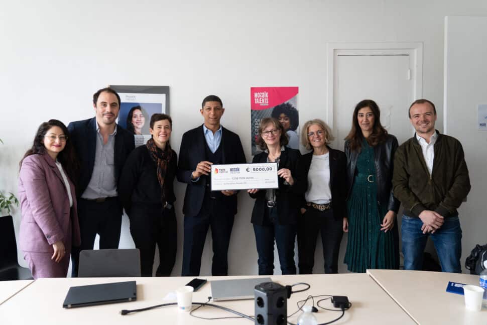 Paris Habitat remet une dotation à la Fondation Mozaïk 1 image