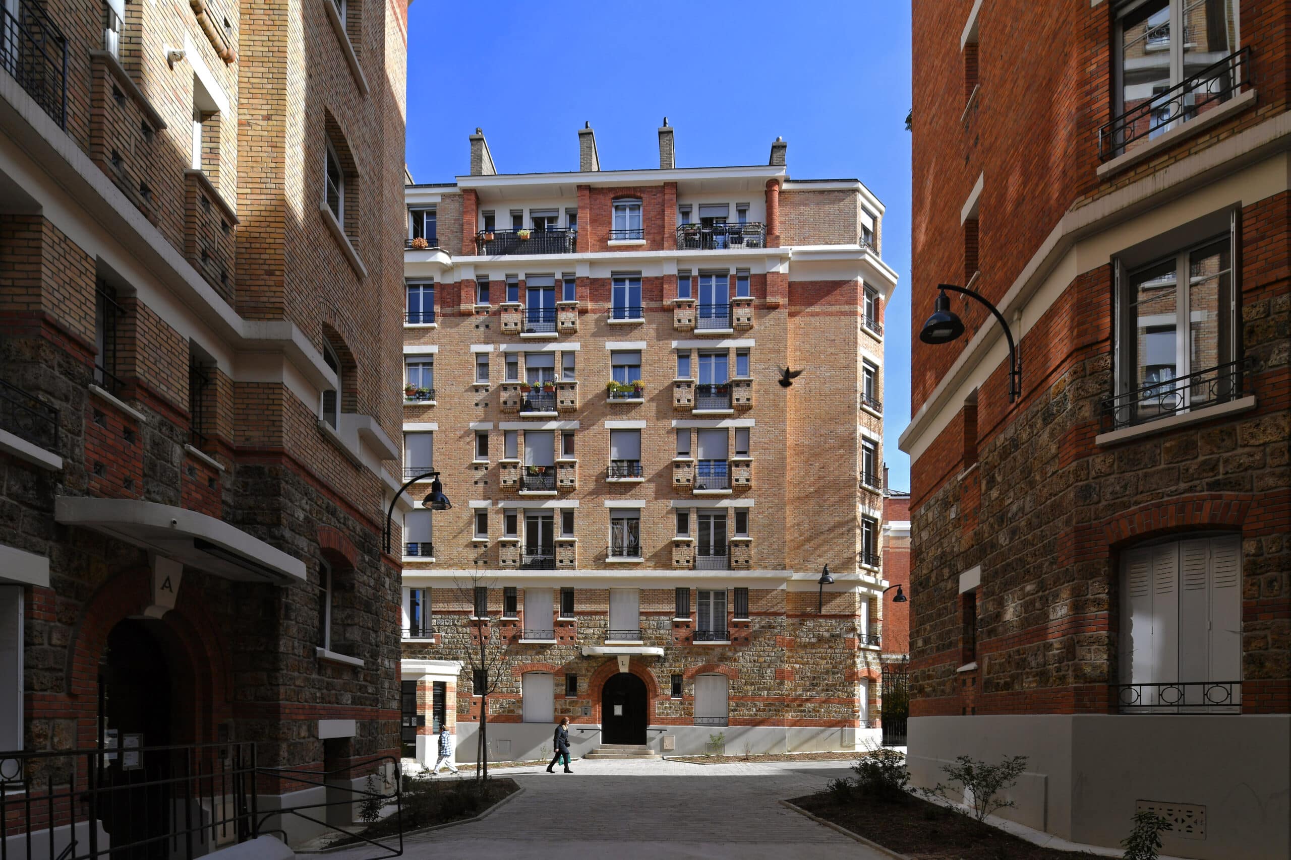 Inauguration du projet de réhabilitation de l’Habitation bon marché Marcadet à Paris (18e) 4 247 Rue Marcadet 75018.FA210325 003 scaled