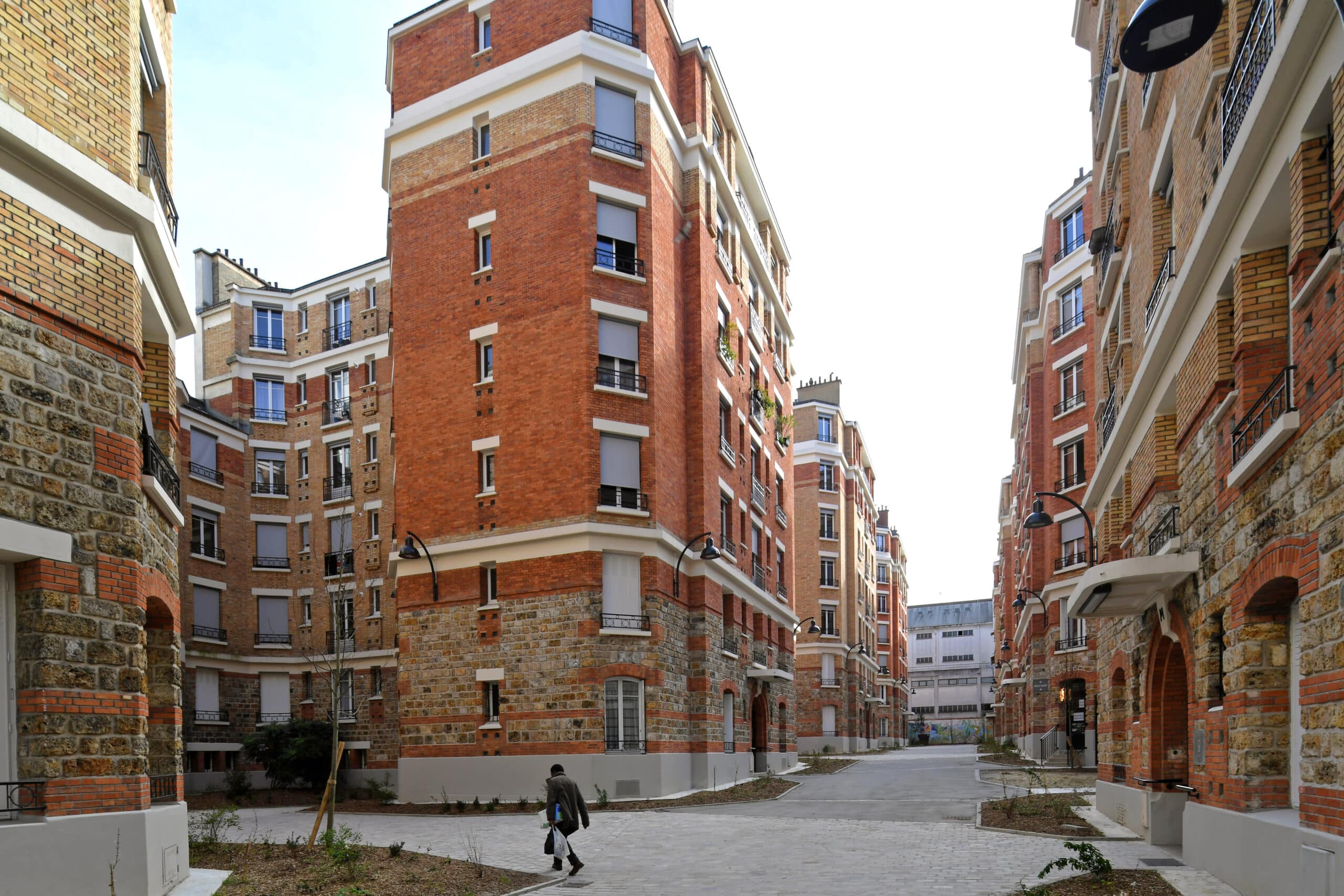 Inauguration du projet de réhabilitation de l’Habitation bon marché Marcadet à Paris (18e) 1 247 Rue Marcadet 75018.FA210325 287 scaled