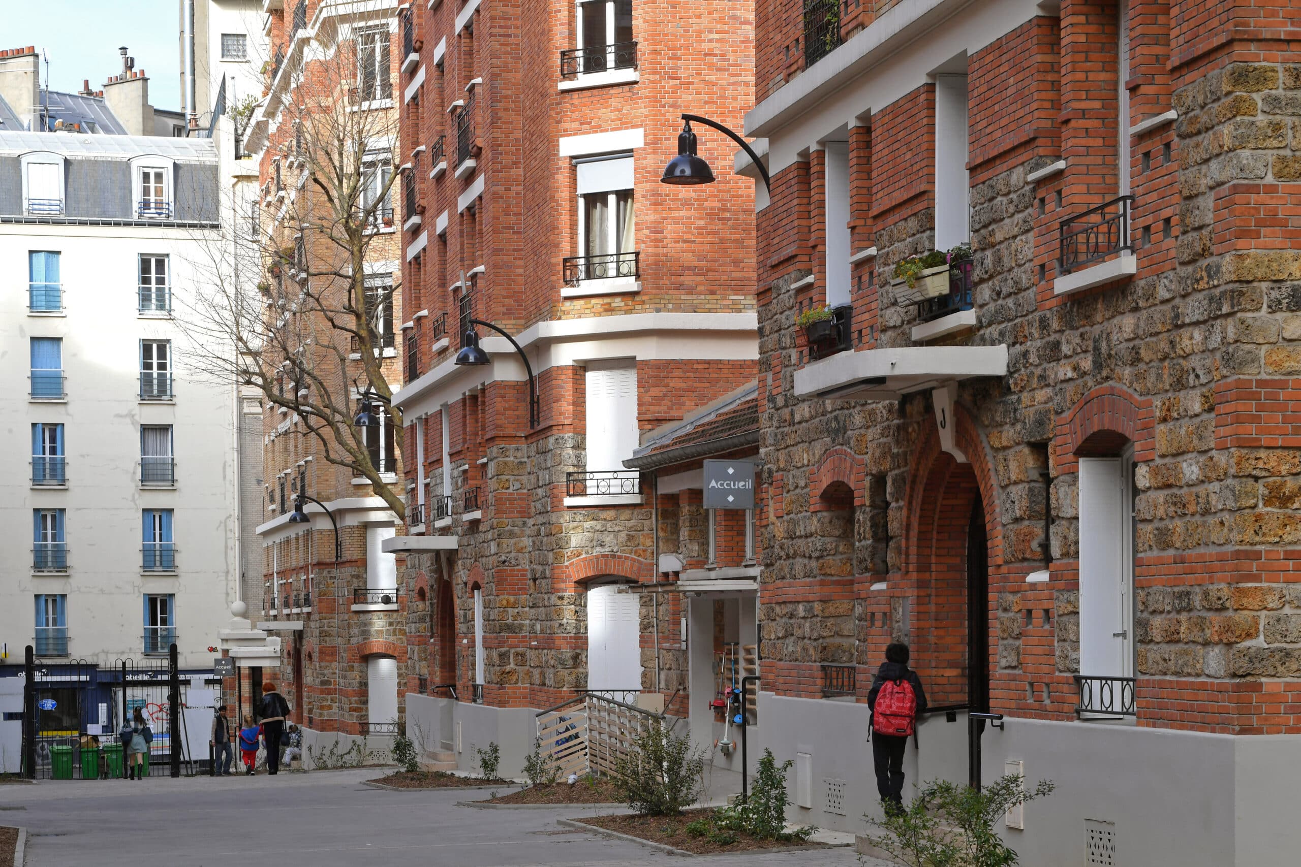 Inauguration du projet de réhabilitation de l’Habitation bon marché Marcadet à Paris (18e) 6 247 Rue Marcadet 75018.FA210325 424 scaled
